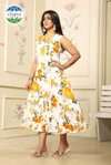Maulasri By Chansi Trendz Polyster One Piece Western Dress Wholesale Market In Surat